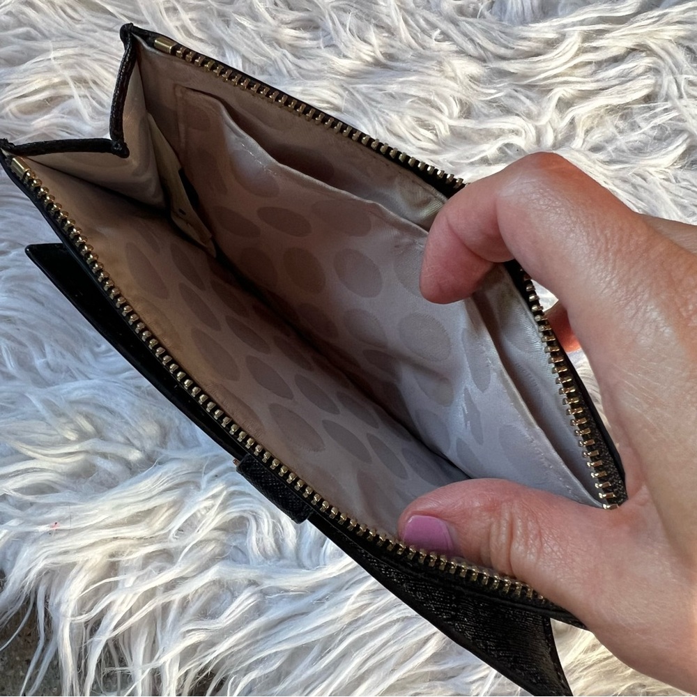 Kate spade black clutch - Picture 3 of 7